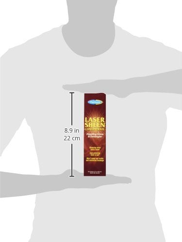 Laser Sheen Dazzling Shine & Detangler Concentrate for Horses 12 oz (12 oz concentrate)