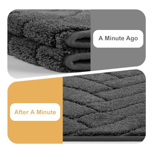 Dog Door Mat for Mud Paws (24" x 59" / Charcoal)