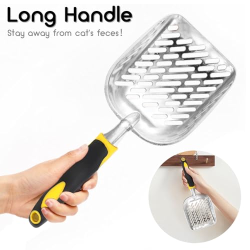 Cat Litter Scoop (L / Yellow)