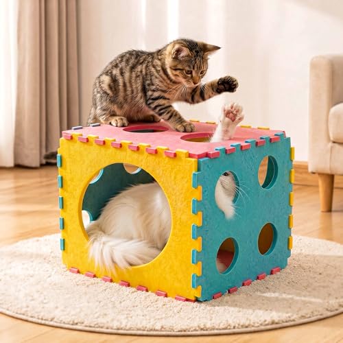 41 Pcs Interactive Cat Toys for Indoor Cats (Contemporary)