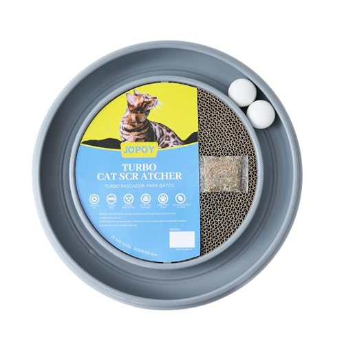 Cat Scratcher Toy Ball Track (Gray)