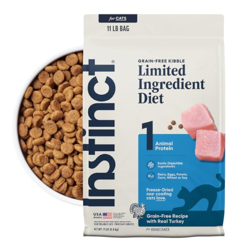Limited Ingredient Diet Dry Cat Food (11 Pound (Pack of 1))