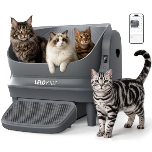 Self Cleaning Litter Box (Grey)