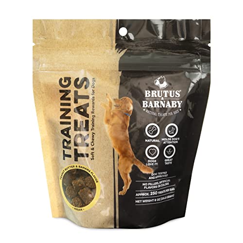 Natural Peanut Butter & Banana Training Treats (8 Ounce (Pack of 1))