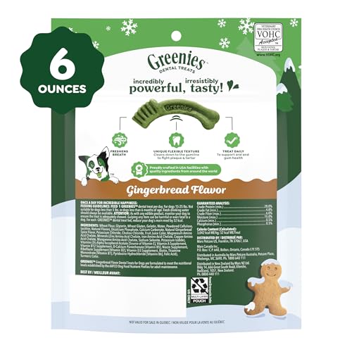 Petite Natural Dental Dog Treats (10 Count (Pack of 1))