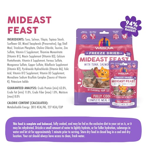 Cat Freeze Dried (7 Ounce (Pack of 1))