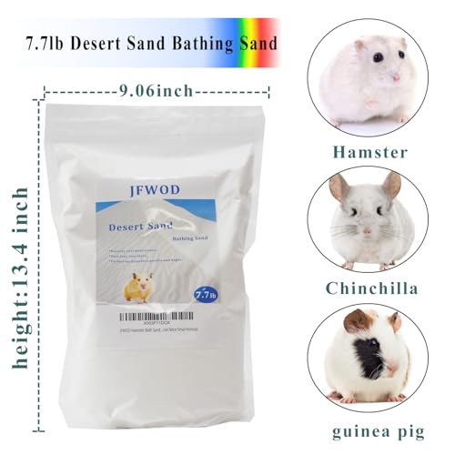 Hamster Bath Sand (7.7lb / White)
