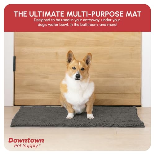 Dog Mud Mat 31" x 20" Ash (31" x 20" / Ash)