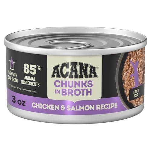 Chunks Wet Cat Food Kitten Recipe 3oz Cans (3 Ounce (Pack of 12))