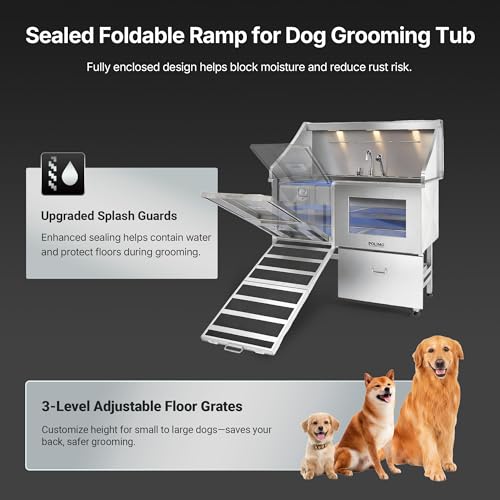 LED Dog Washing Station (50")