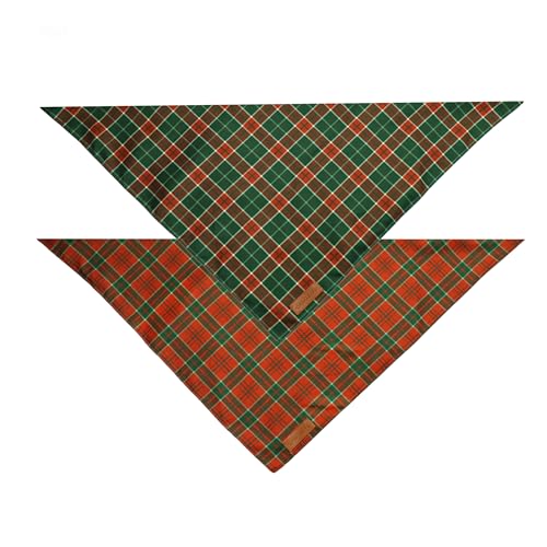 Christmas Dog Bandanas 2 Packs (Christmas 2 / Large)