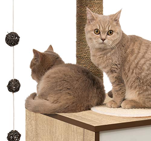Vesper Cat Tree (Oak)