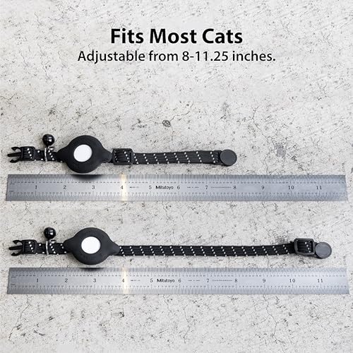AirTag Cat Collar Breakaway (1 Pack - With Collar)