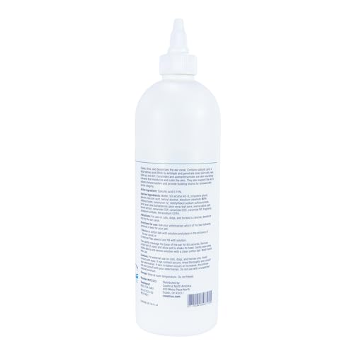 CeraSoothe® SA Ear Cleansing Solution for Dogs (16 oz)