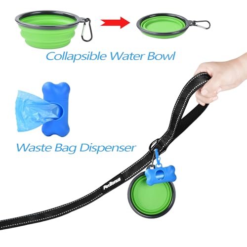 Double Dog Leash (Black)
