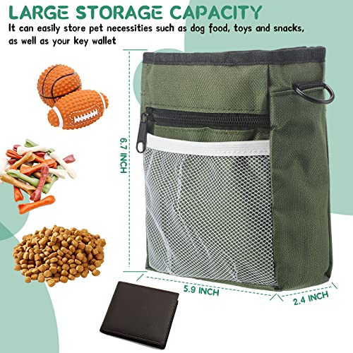 12 Pcs Dog Treat Training Pouch Bulk with Waist Shoulder Strap