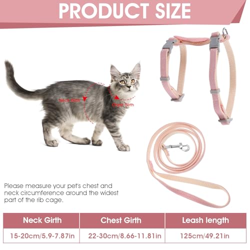 Cat Harness and Leash Set (Rabbit)