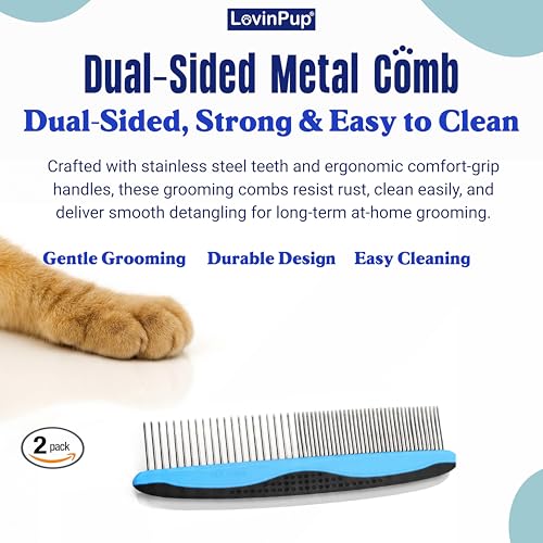 Pet Metal Comb for Dogs and Cats (Comb)
