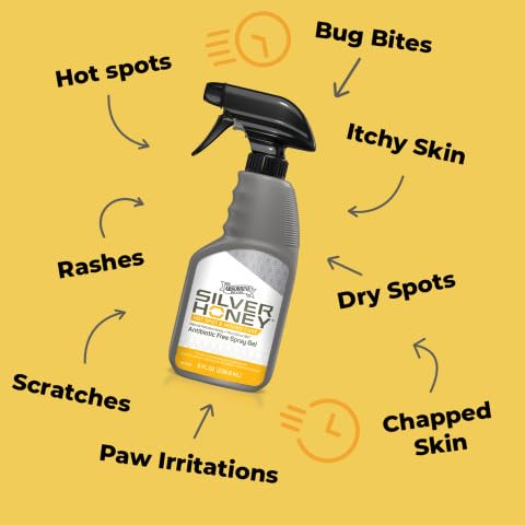 Hot Spot & Wound Care Pet First Aid Spray Gel