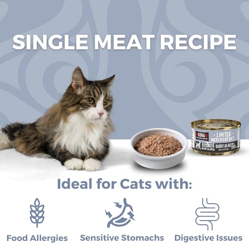 Rabbit Pate Wet Cat Food (5.5 Ounce (Pack of 24))