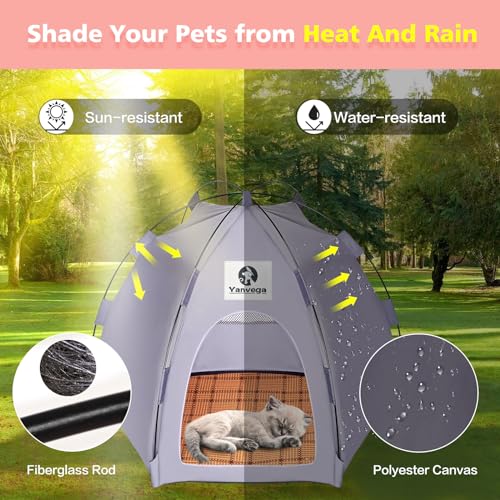 Yanvega Cat Tent Cat Beds for Indoor Cats Pet Supplies