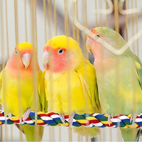 Bird Rope Perches Cage Climbing Accessories
