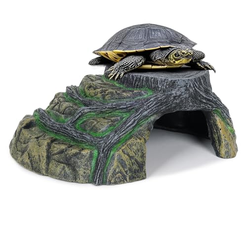 Gecko Tank Accessories (L-Flat Stump / Large)