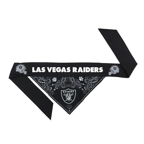 NFL Las Vegas Raiders Pet Bandana (Las Vegas Raiders / XSmall)
