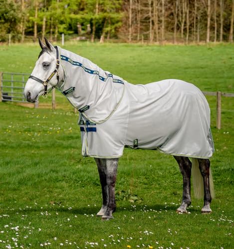 Amigo® Bug Rug Fly Sheet 0g (Azure Blue/Navy & Electric Blue / 60 inches)