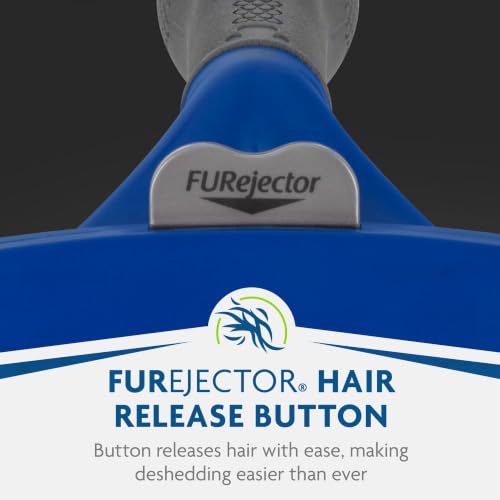 Large Dog Undercoat deShedding Tool for Long Hair (long hair - new model / Large)