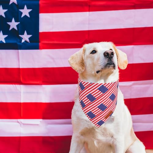 American Flag Dog Bandanas (X-Large / American Flag)