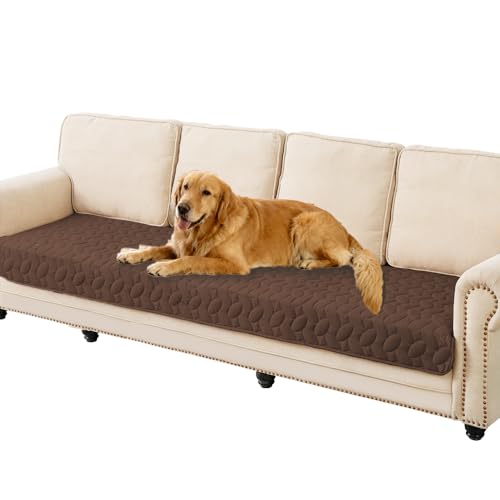 Waterproof Pet Bed Cover Anti (30x90 Inch (Pack of 1) / Chocolate)