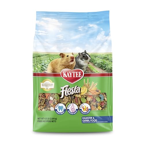 Fiesta Hamster & Gerbil Food (4.5 Pound (Pack of 1))