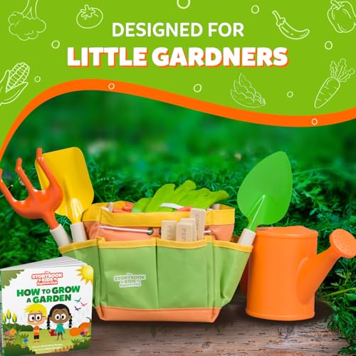 Kids Gardening Set (Orange)