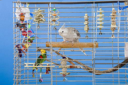 7 Pack Bird & Parrot Toys