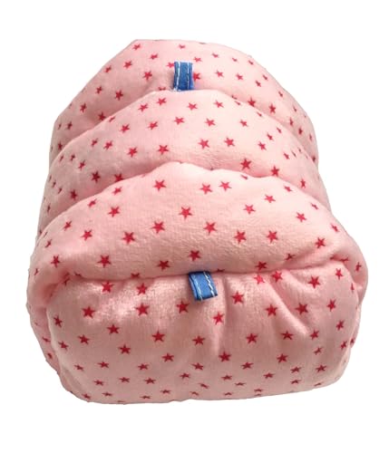 Guinea Pig Warm Cave Bed (M / Star-Pink)