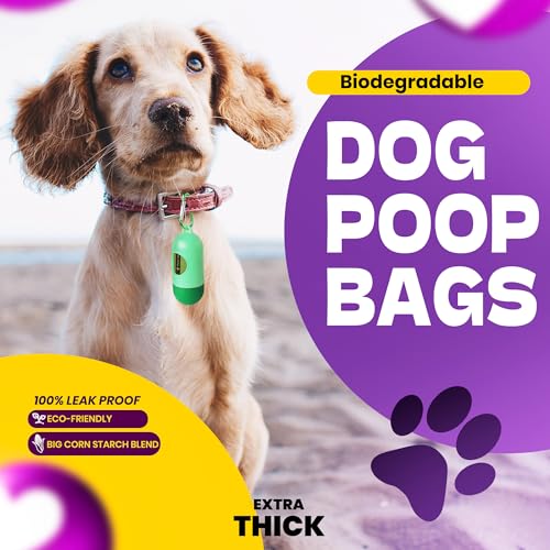 Dog Poop Bags (Green / 1 Count (Pack of 150))