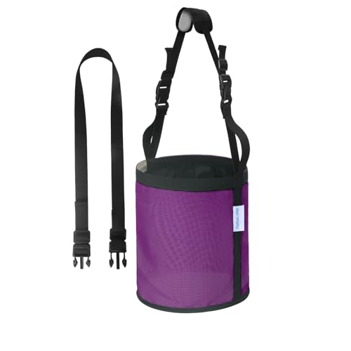 Horse Feed Bag for Grain (Purple)