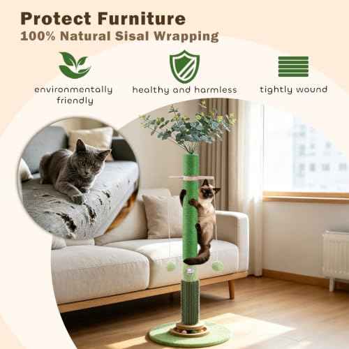 40'' Tall Cat Scratching Post