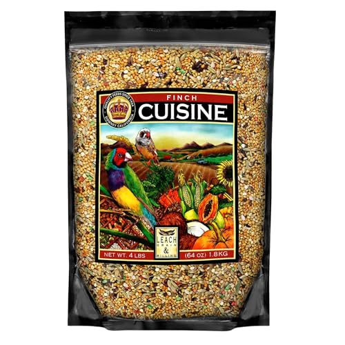 Finch Cuisine 4 Lbs (4 Pound (Pack of 1))