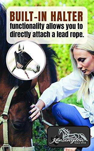 Kensington 90% UV Fly Mask Halter CatchMask UViator (181-Kentucky Blue)