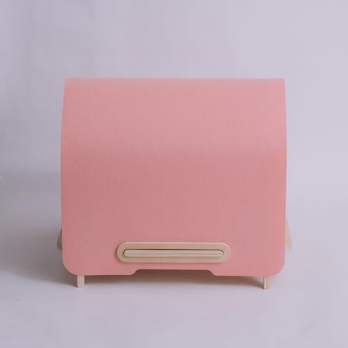 Luxe Cabin Premium Pet Bed for Cats & Small Dogs (Tickled Pink / XL)