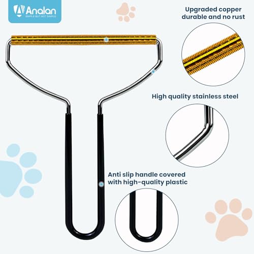 3 in 1 Pet Grooming & Hair Removal Kit (Sky Blue)