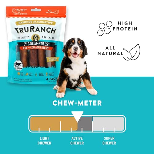 6" Collagen Rolls for Dogs