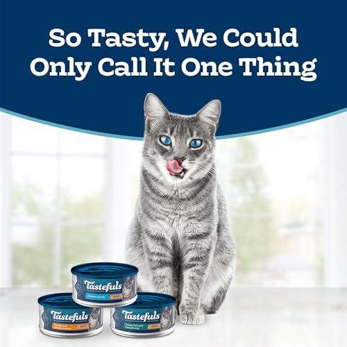 Tastefuls Variety Pack Paté Wet Cat Food (5.5 Ounce (Pack of 12))