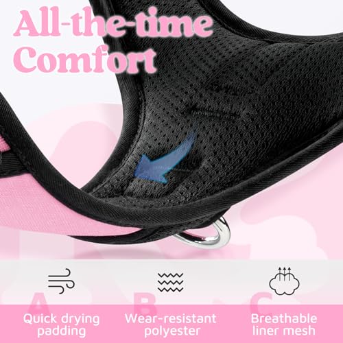 Dog Harness Small Sized (Light Pink / Small)