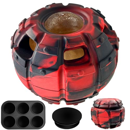 Interactive Dog Chew Toy (red / Large)