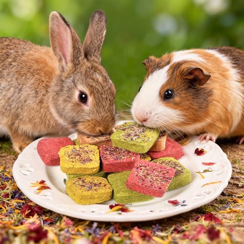 Multiple Flavors Bunny Toys Rabbit Chew Blocks for Teeth Grinding