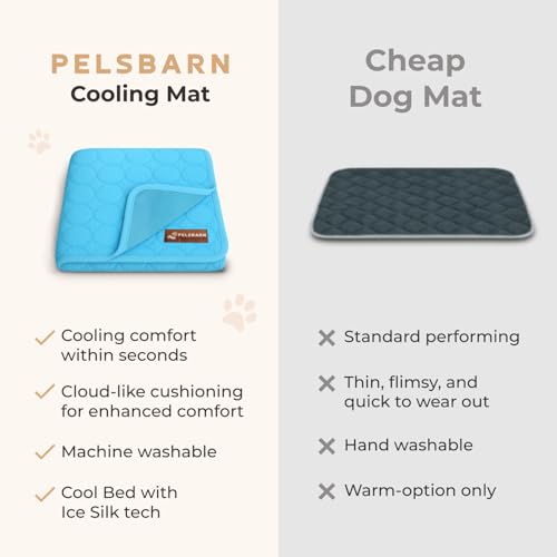 Dog Cooling Mat (Light Blue / X-Small)