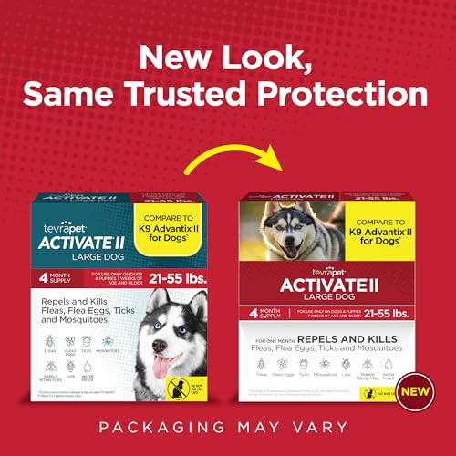 Activate II Flea and Tick Prevention for Large Dogs 21 (Large)